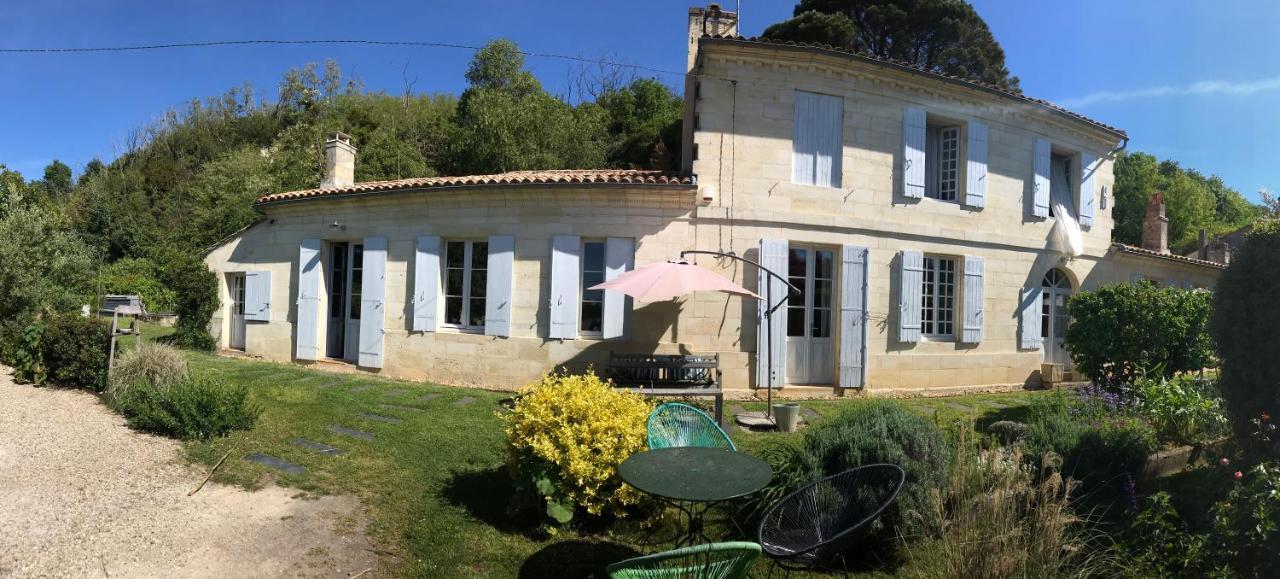 Le Pain De Lune Gite Et Chambre D'Hotes Avec Piscine Bourg-sur-Gironde Exterior photo